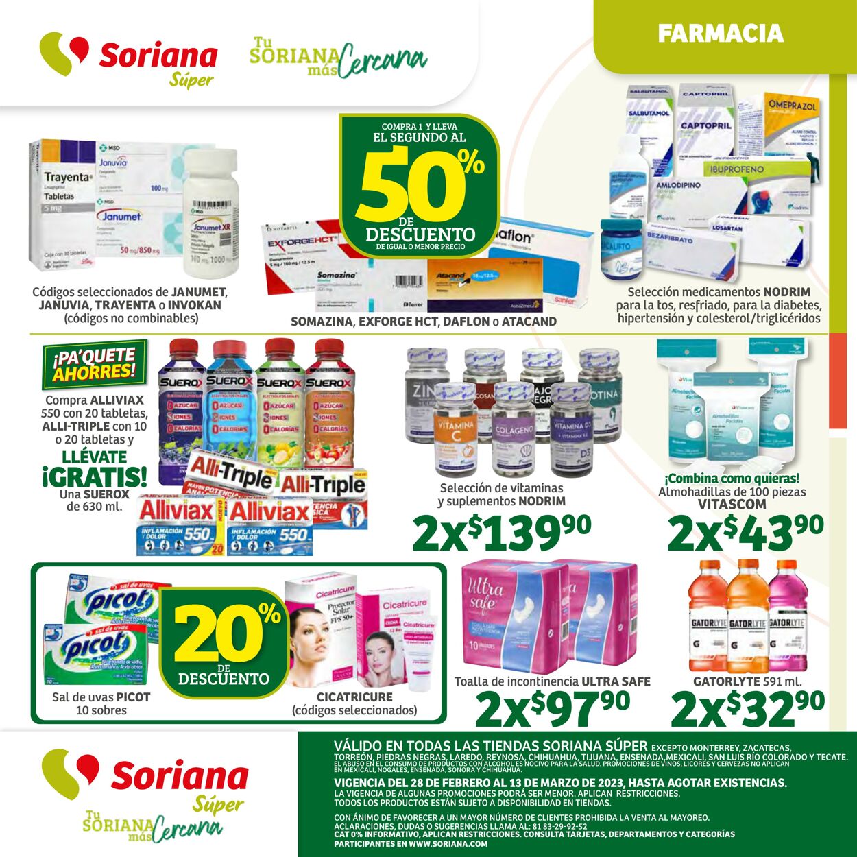 Catálogo Soriana 28.02.2023 - 14.03.2023