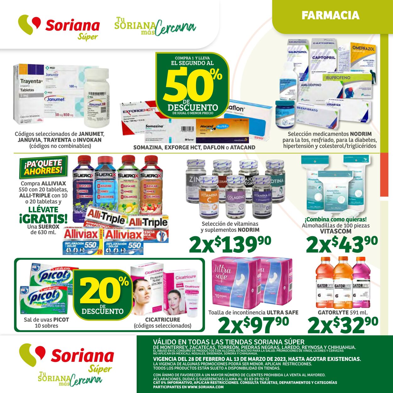 Catálogo Soriana 28.02.2023 - 14.03.2023