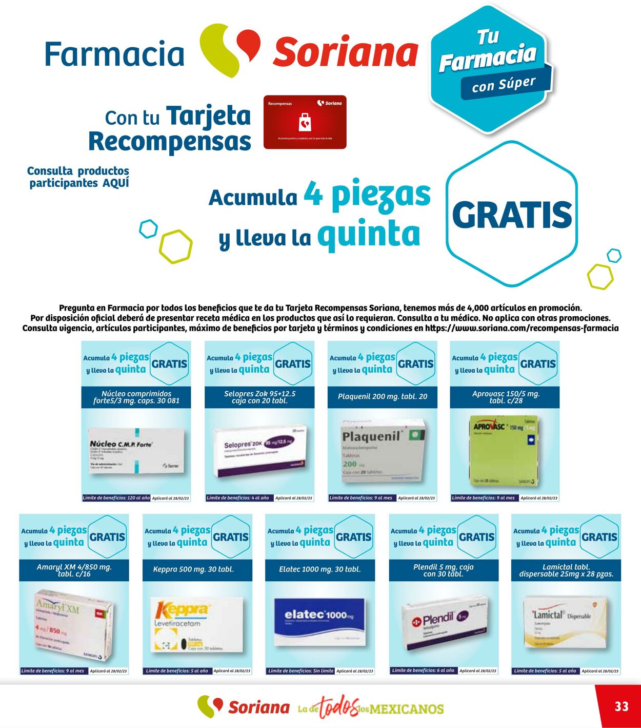 Catálogo Soriana 01.02.2023 - 28.02.2023