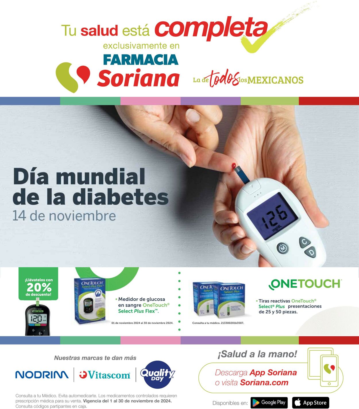 Catálogo Soriana - Folleto Farmacia Híper Nacional 1 nov., 2024 - 30 nov., 2024