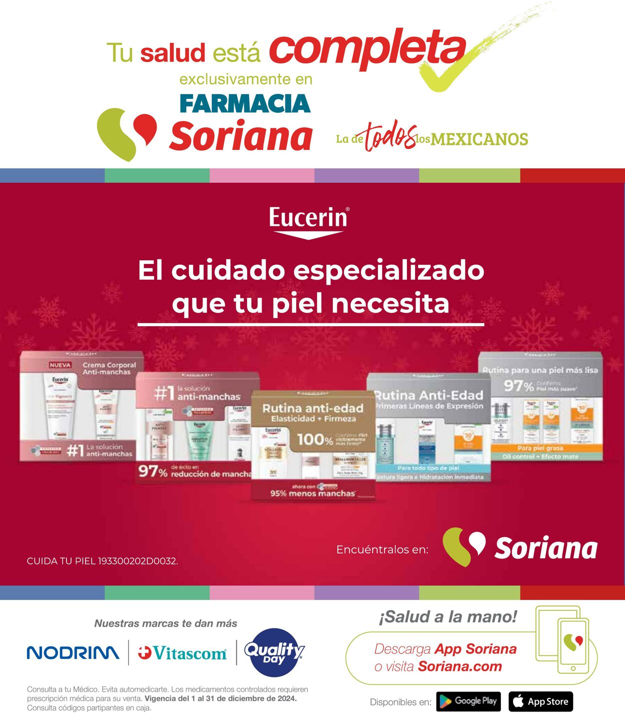 Catálogo Soriana - Folleto Farmacia Híper Nacional 1 dic., 2024 - 31 dic., 2024