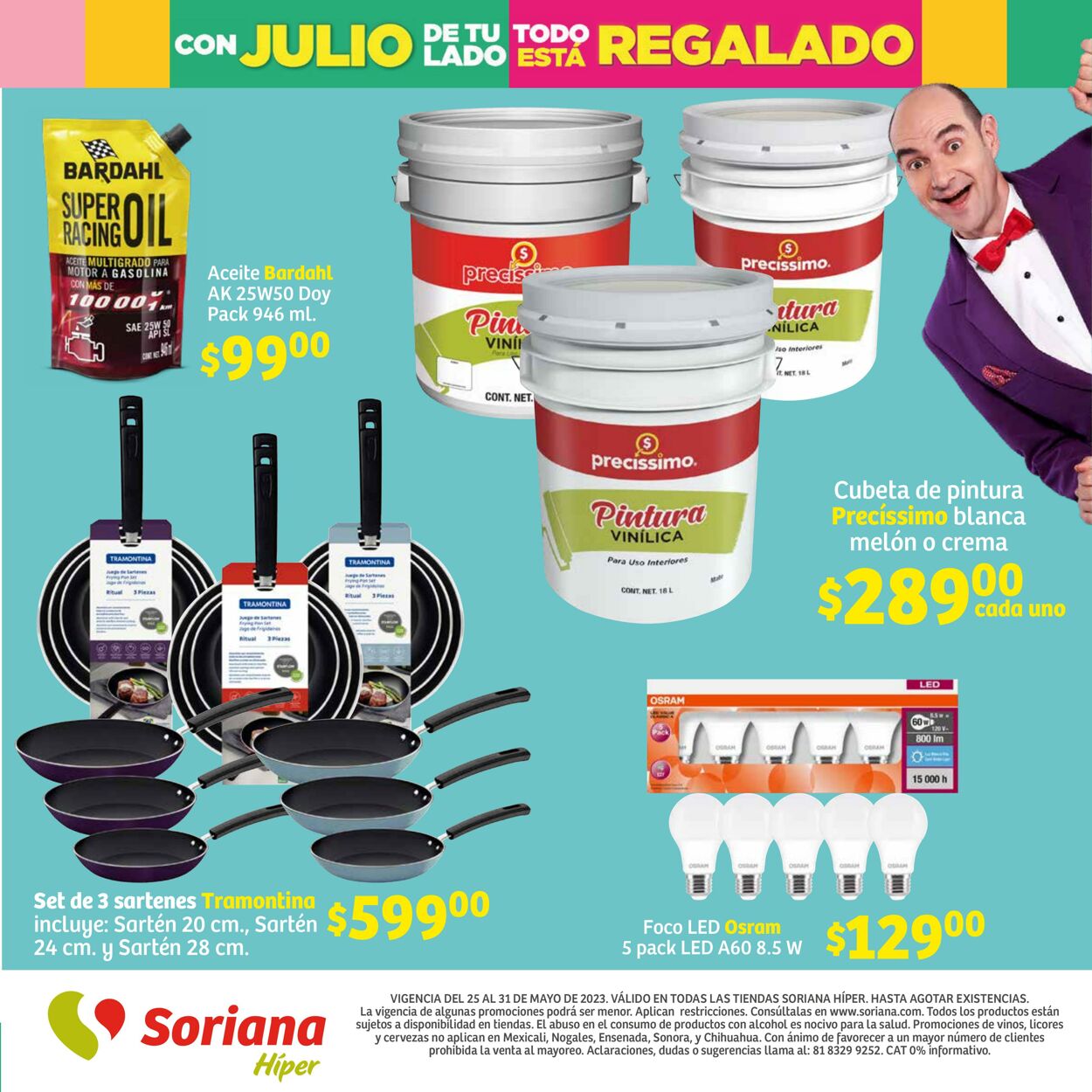 Catálogo Soriana 25.05.2023 - 01.06.2023