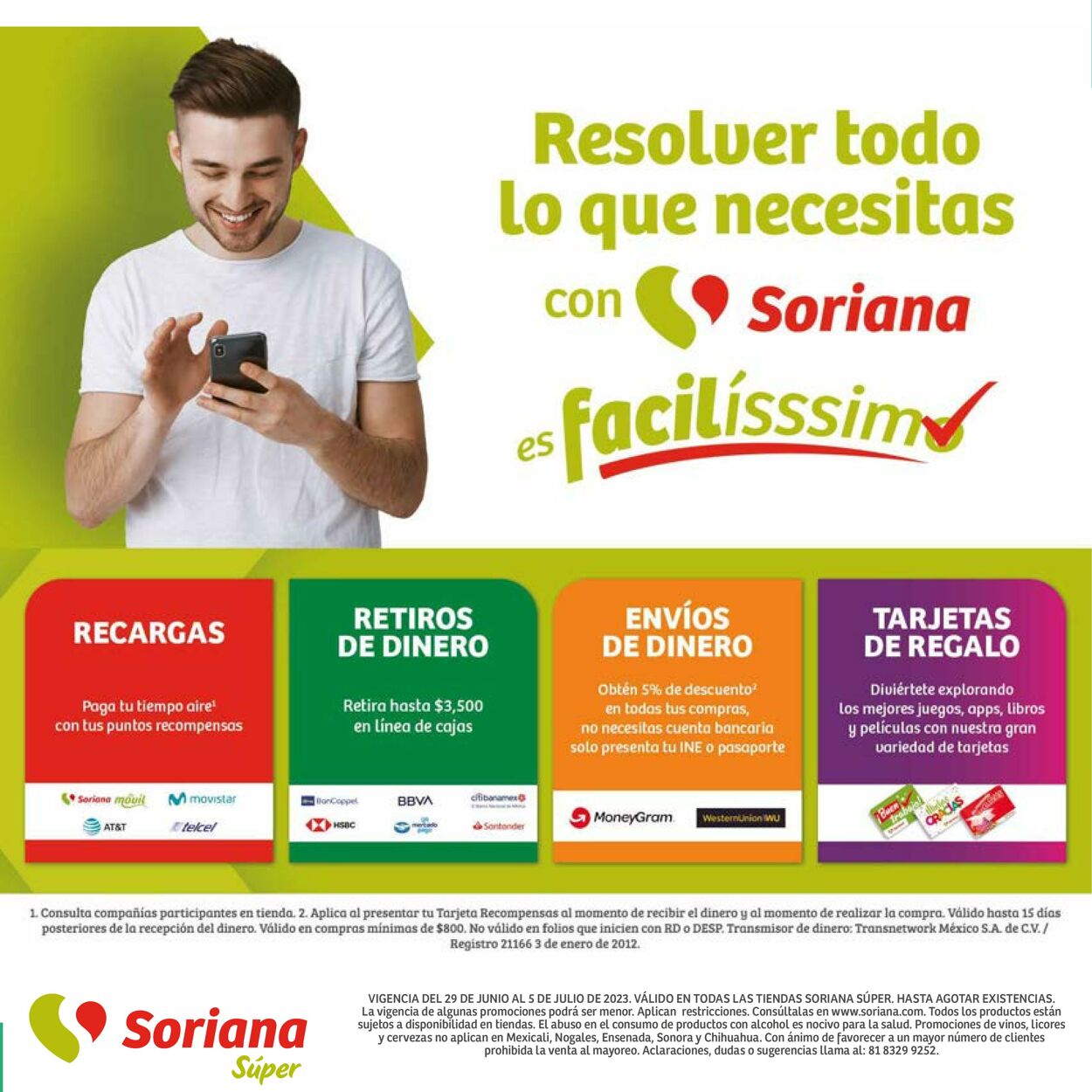 Catálogo Soriana 29.06.2023 - 05.07.2023