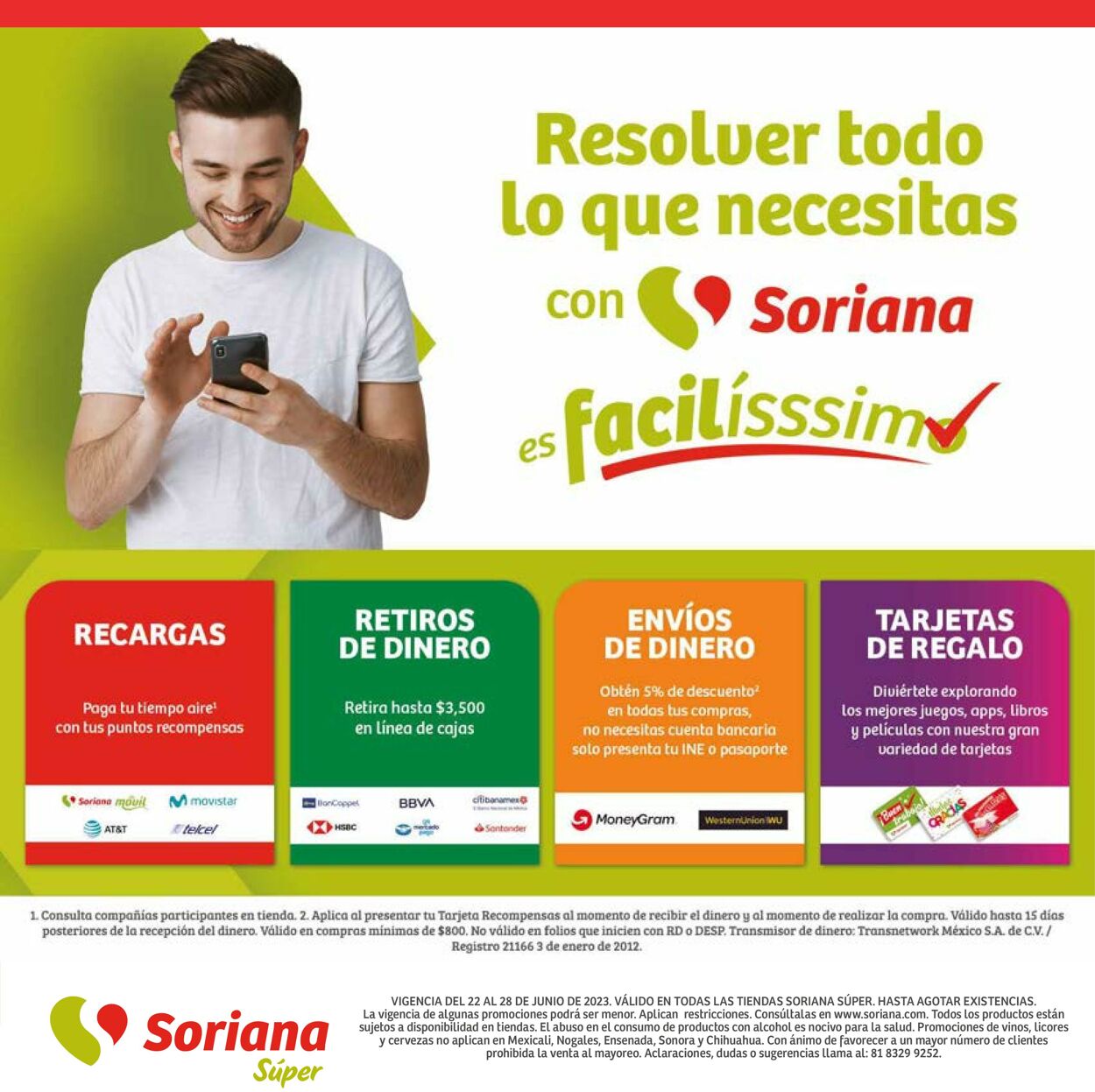 Catálogo Soriana 22.06.2023 - 29.06.2023