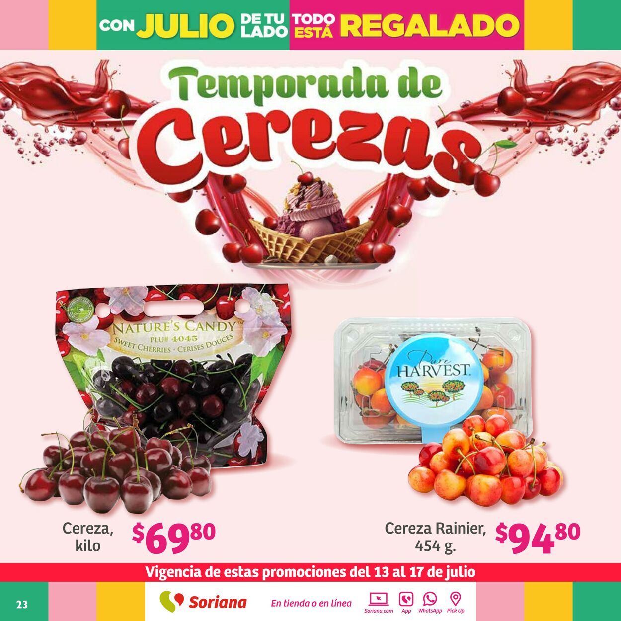 Catálogo Soriana 13.07.2023 - 20.07.2023