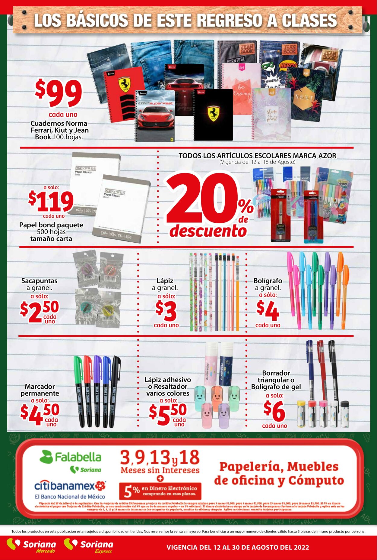 Catálogo Soriana 12.08.2022 - 30.08.2022
