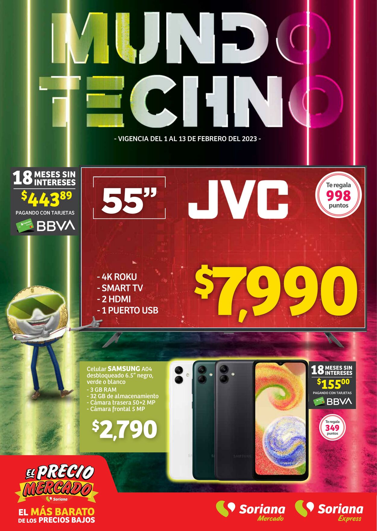 Catálogo Soriana 01.02.2023 - 13.02.2023