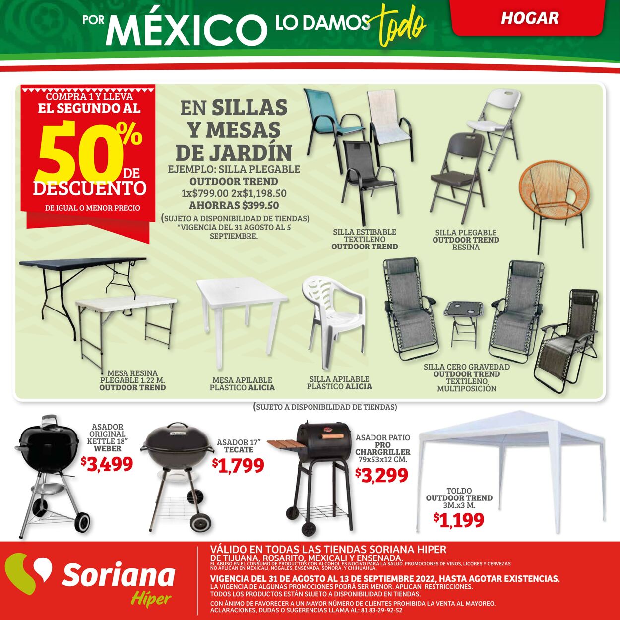 Catálogo Soriana 31.08.2022 - 13.09.2022