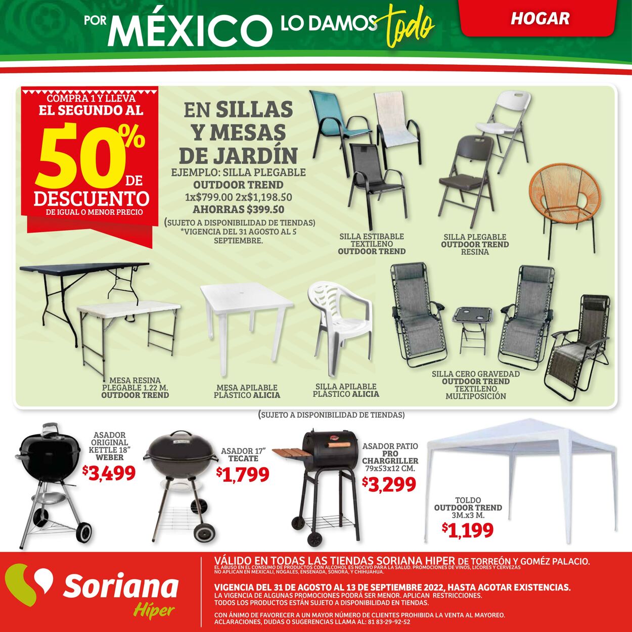Catálogo Soriana 31.08.2022 - 13.09.2022