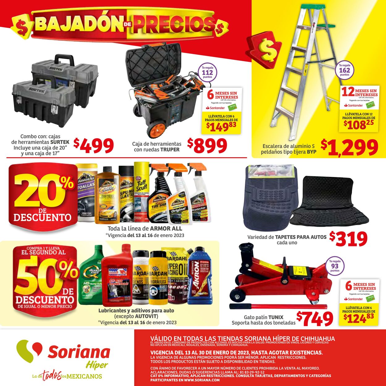 Catálogo Soriana 13.01.2023 - 01.02.2023