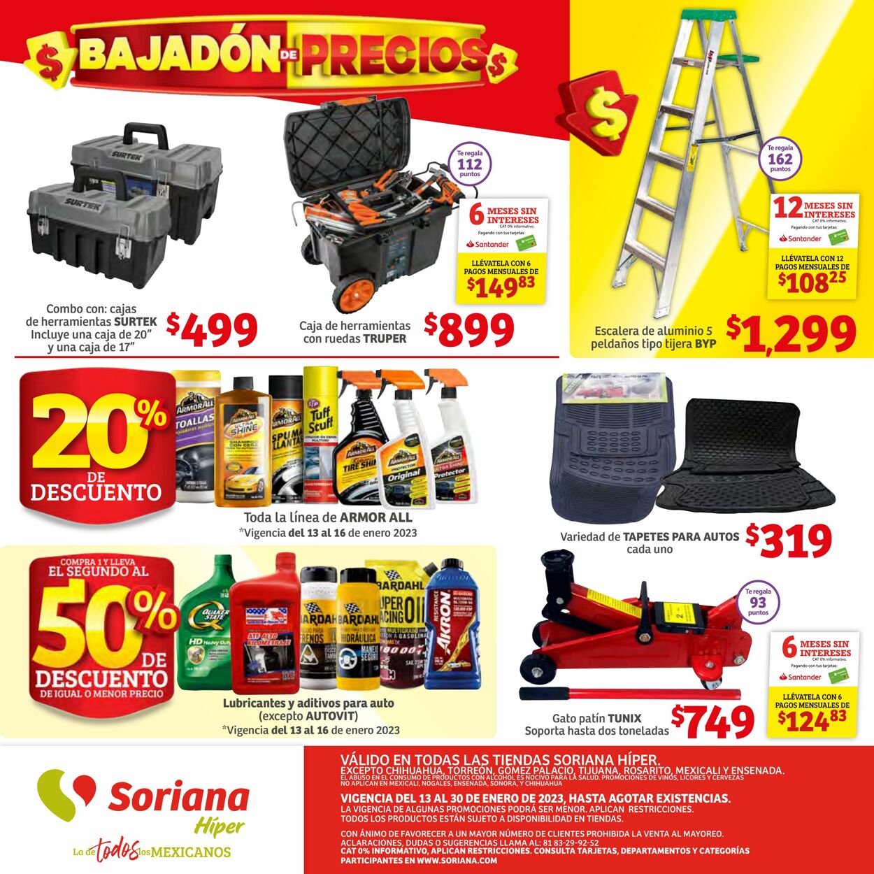 Catálogo Soriana 13.01.2023 - 30.01.2023
