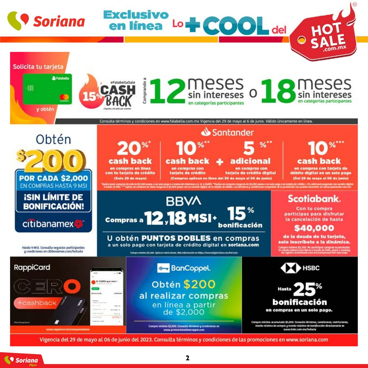 Catálogo Soriana 29.05.2023 - 07.06.2023