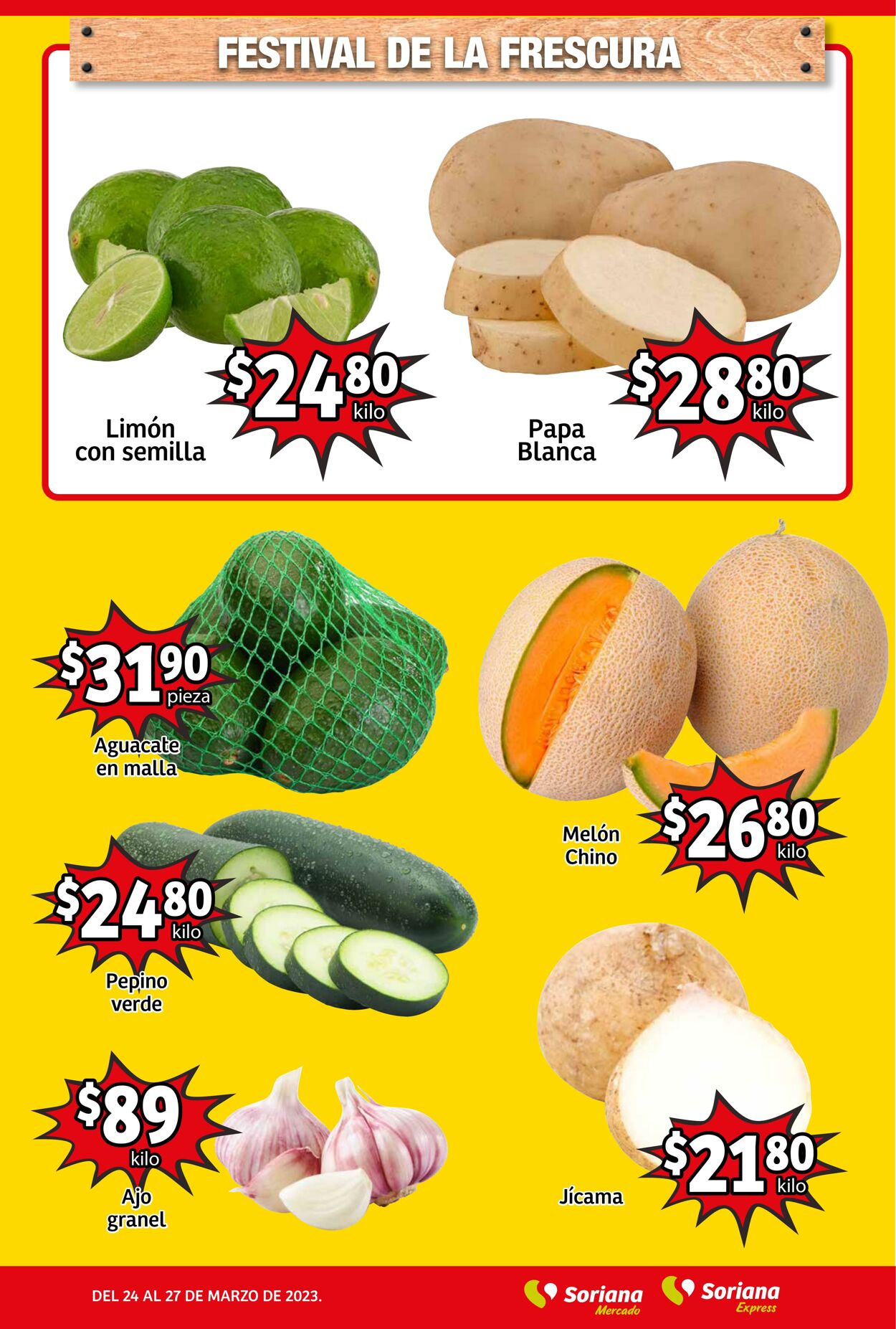 Catálogo Soriana 24.03.2023 - 28.03.2023