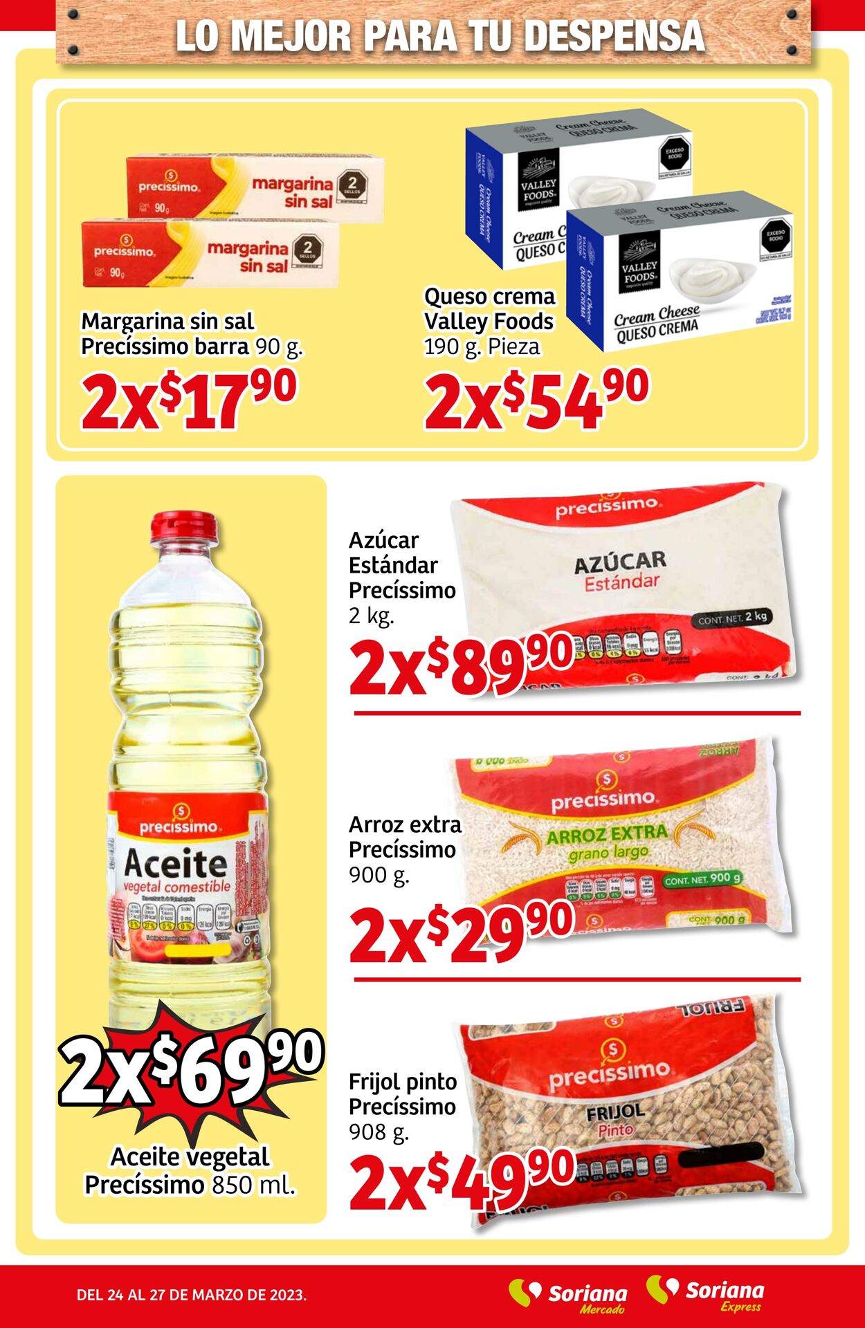 Catálogo Soriana 24.03.2023 - 28.03.2023