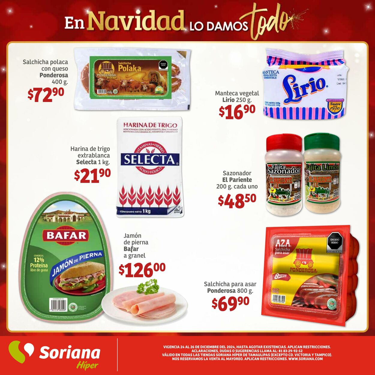 Catálogo Soriana 24.12.2024 - 26.12.2024