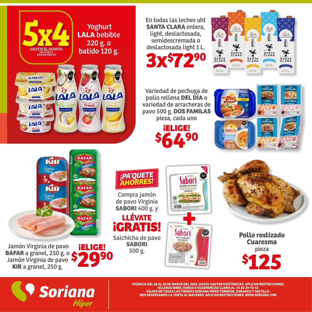 Catálogo Soriana 28.03.2023 - 30.03.2023