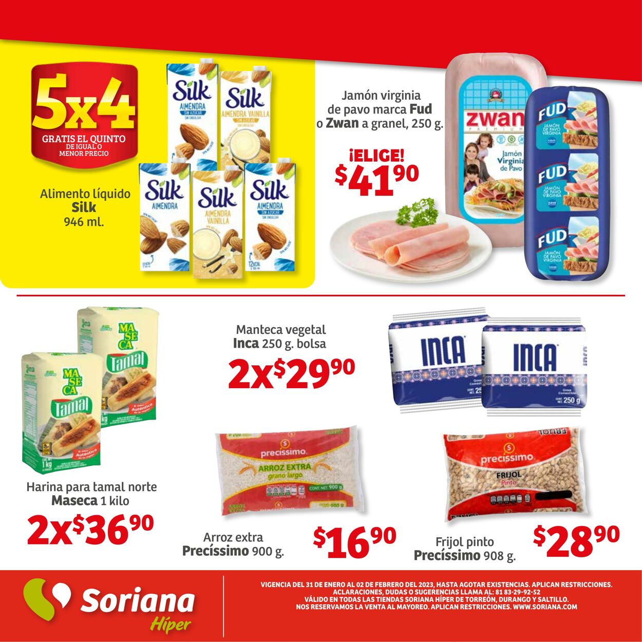 Catálogo Soriana 31.01.2023 - 02.02.2023