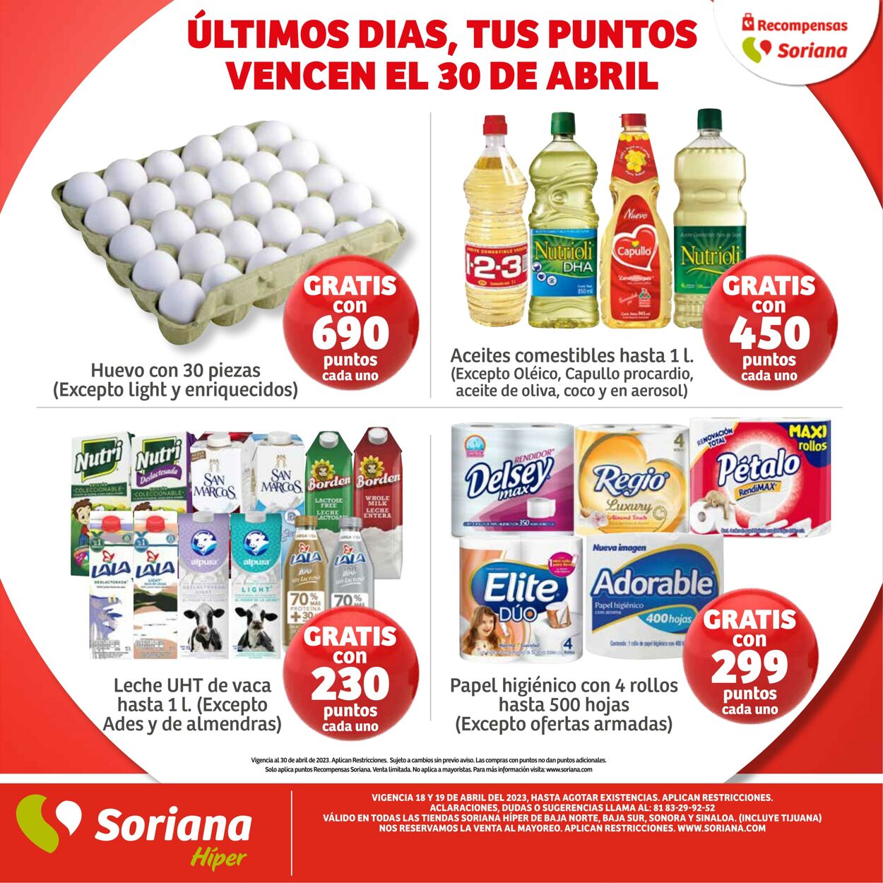 Catálogo Soriana 18.04.2023 - 20.04.2023