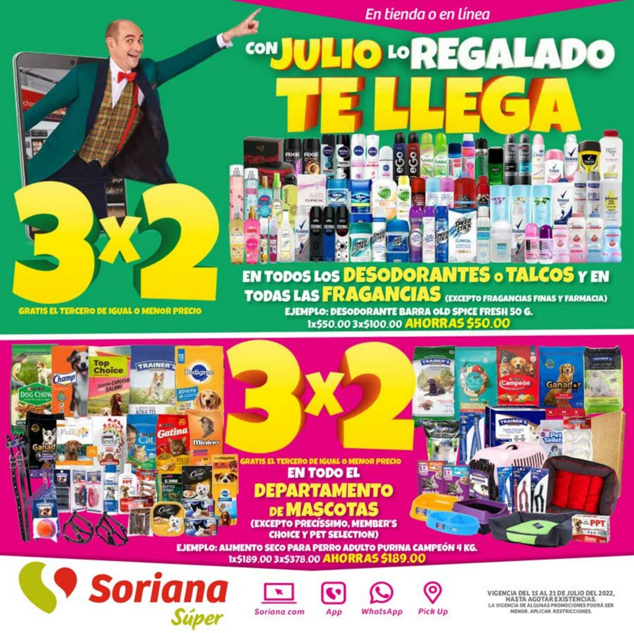 Soriana Catálogo Promocional - Válido del 15.07 al 21.07 - Número nº 1 ...