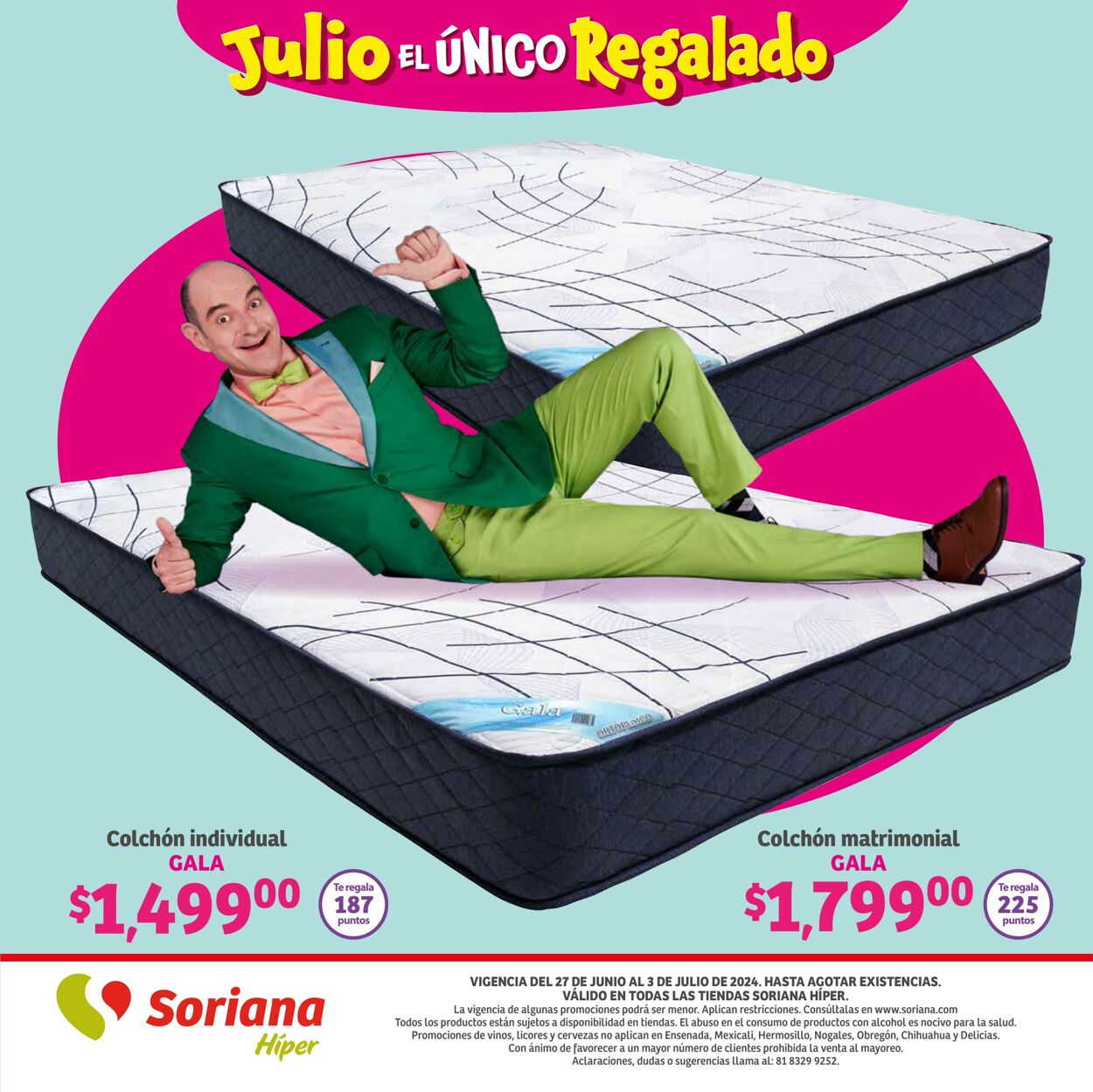 Catálogo Soriana 27.06.2024 - 03.07.2024