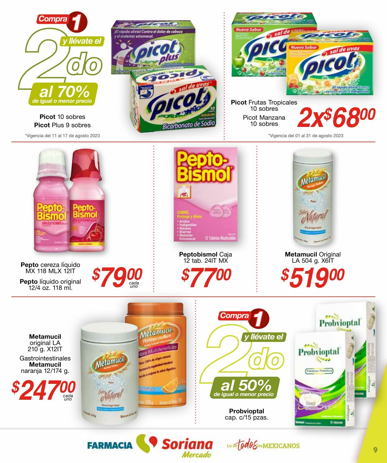 Catálogo Soriana 03.08.2023 - 07.08.2023