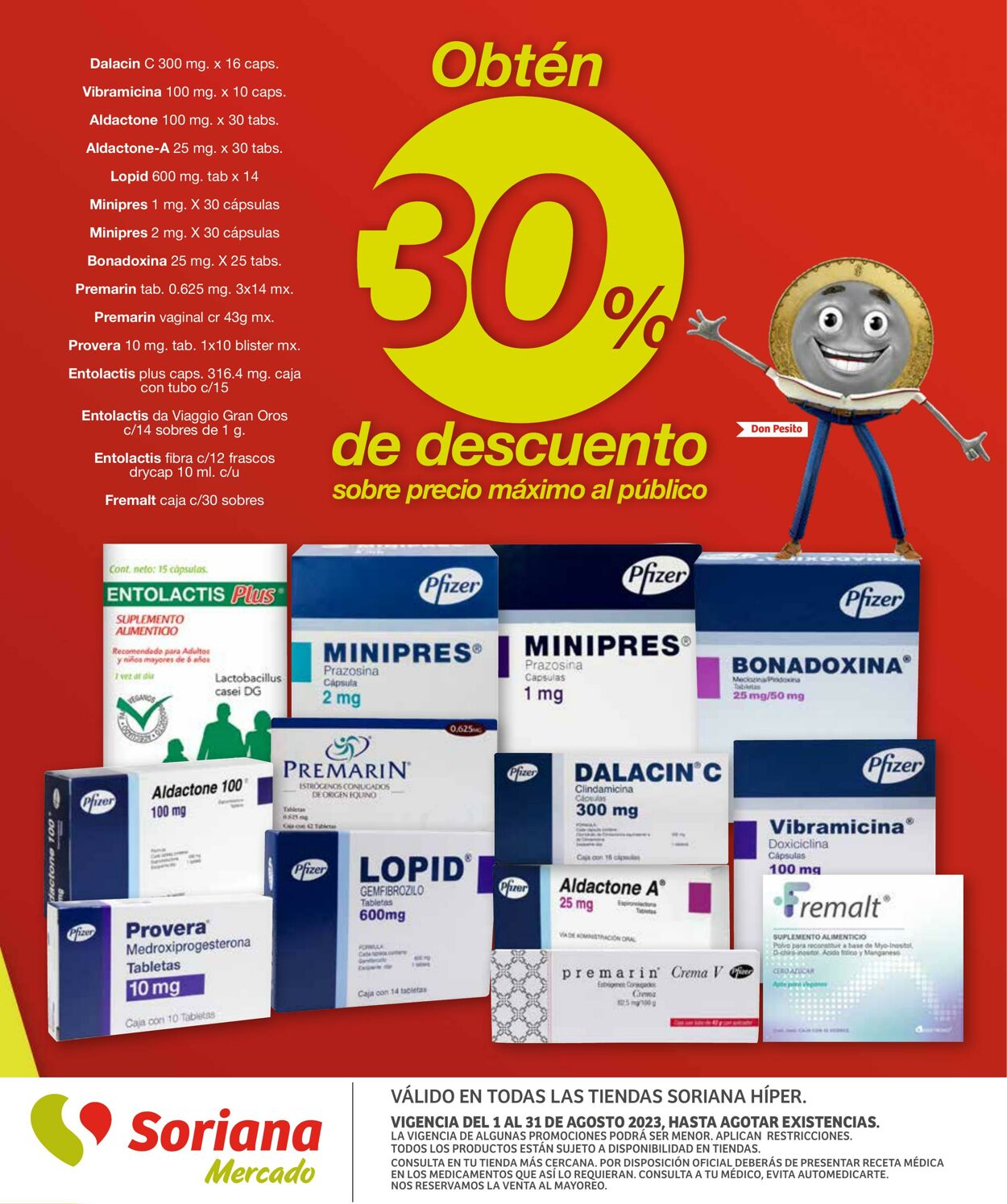 Catálogo Soriana 03.08.2023 - 07.08.2023