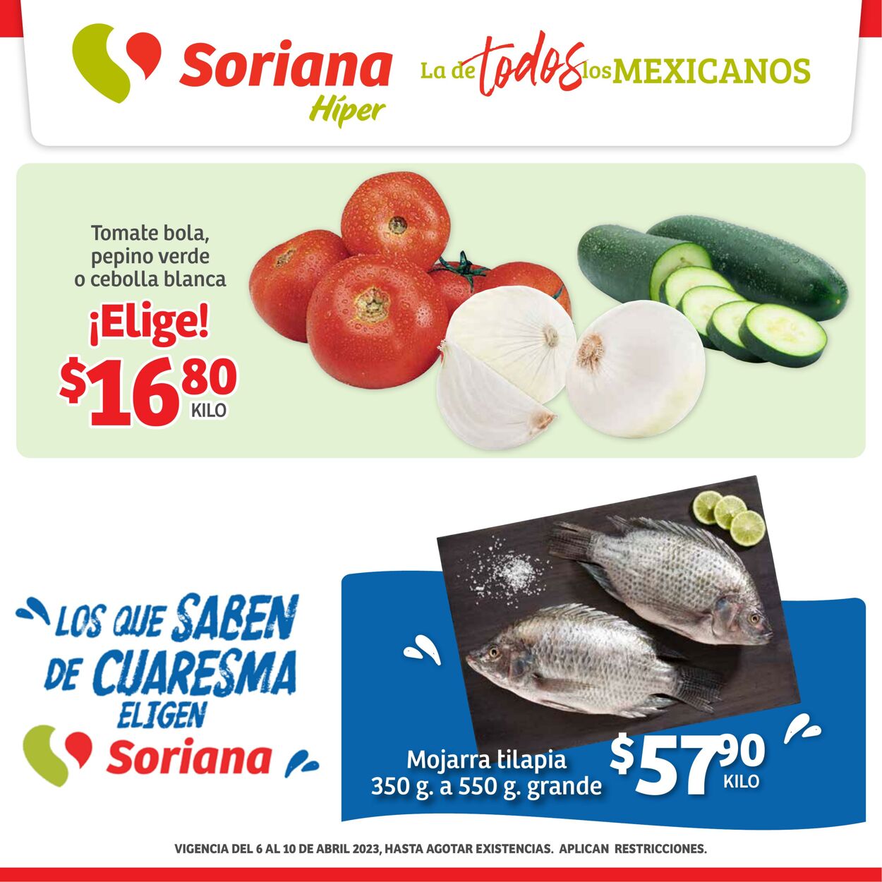 Catálogo Soriana 06.04.2023 - 11.04.2023