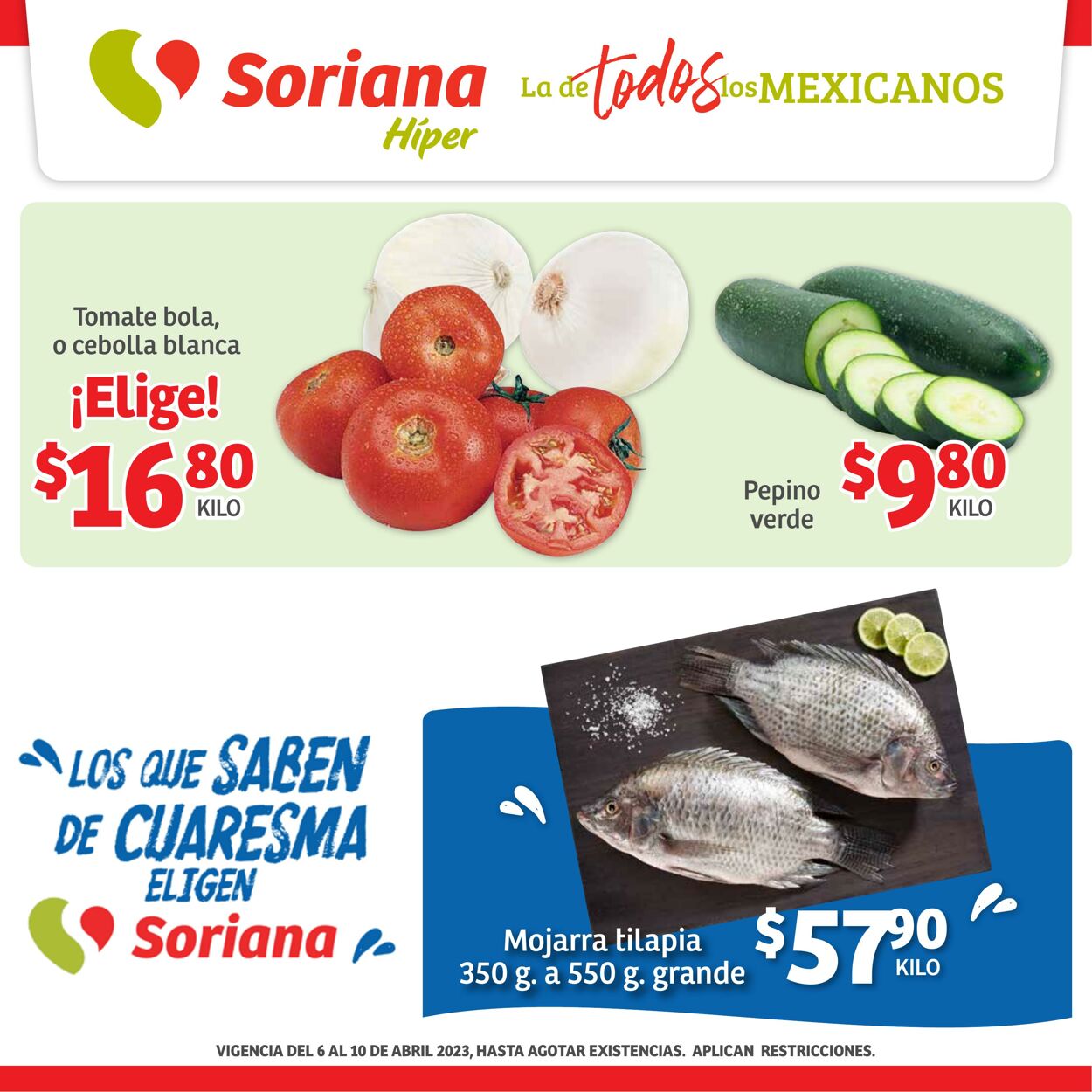 Catálogo Soriana 06.04.2023 - 11.04.2023