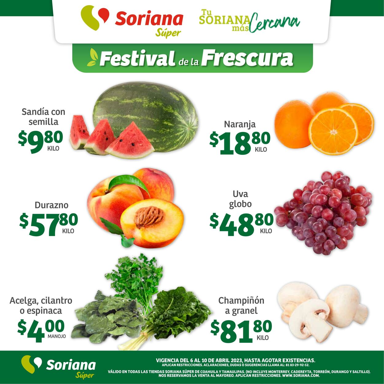 Catálogo Soriana 06.04.2023 - 11.04.2023