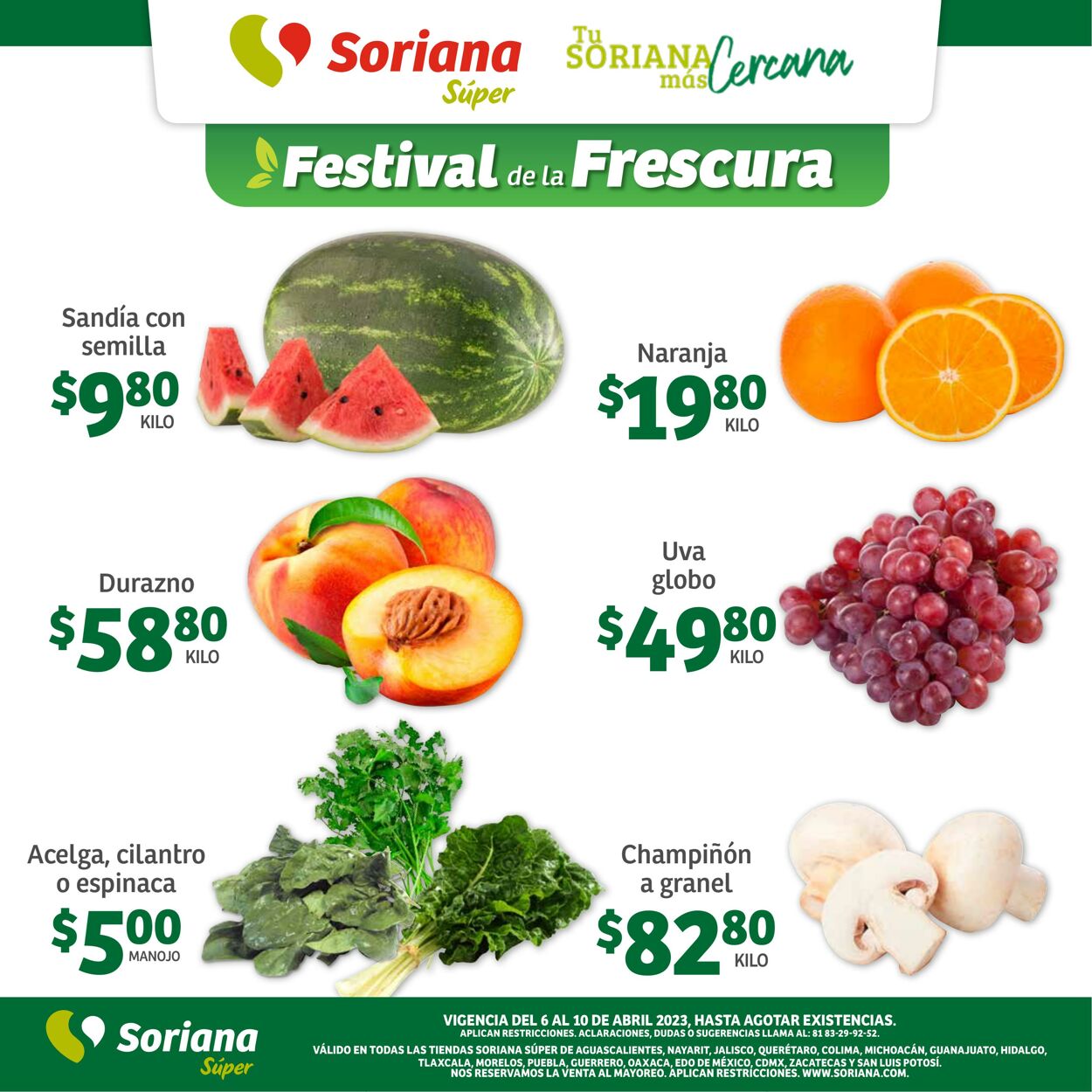 Catálogo Soriana 06.04.2023 - 11.04.2023