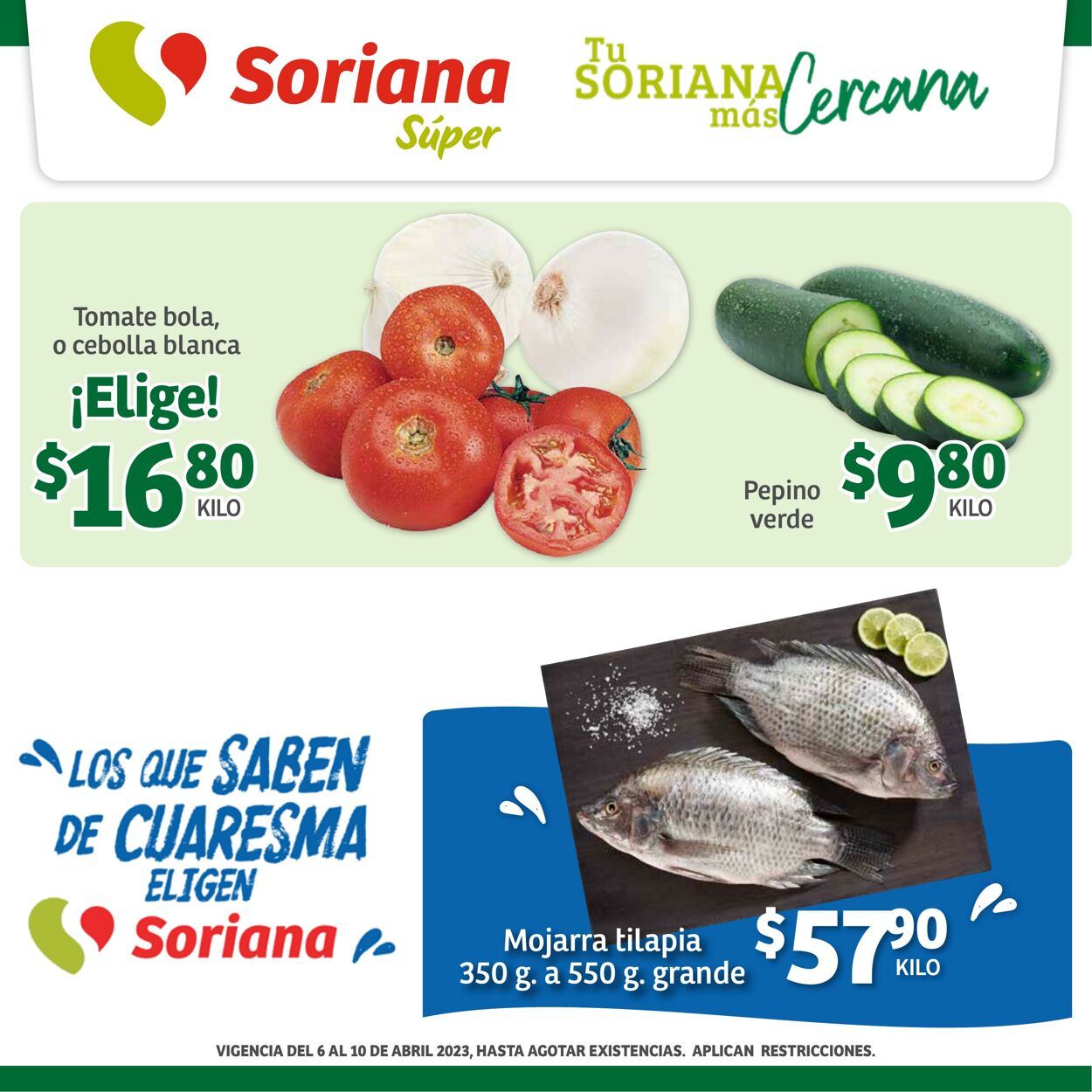 Catálogo Soriana 06.04.2023 - 11.04.2023