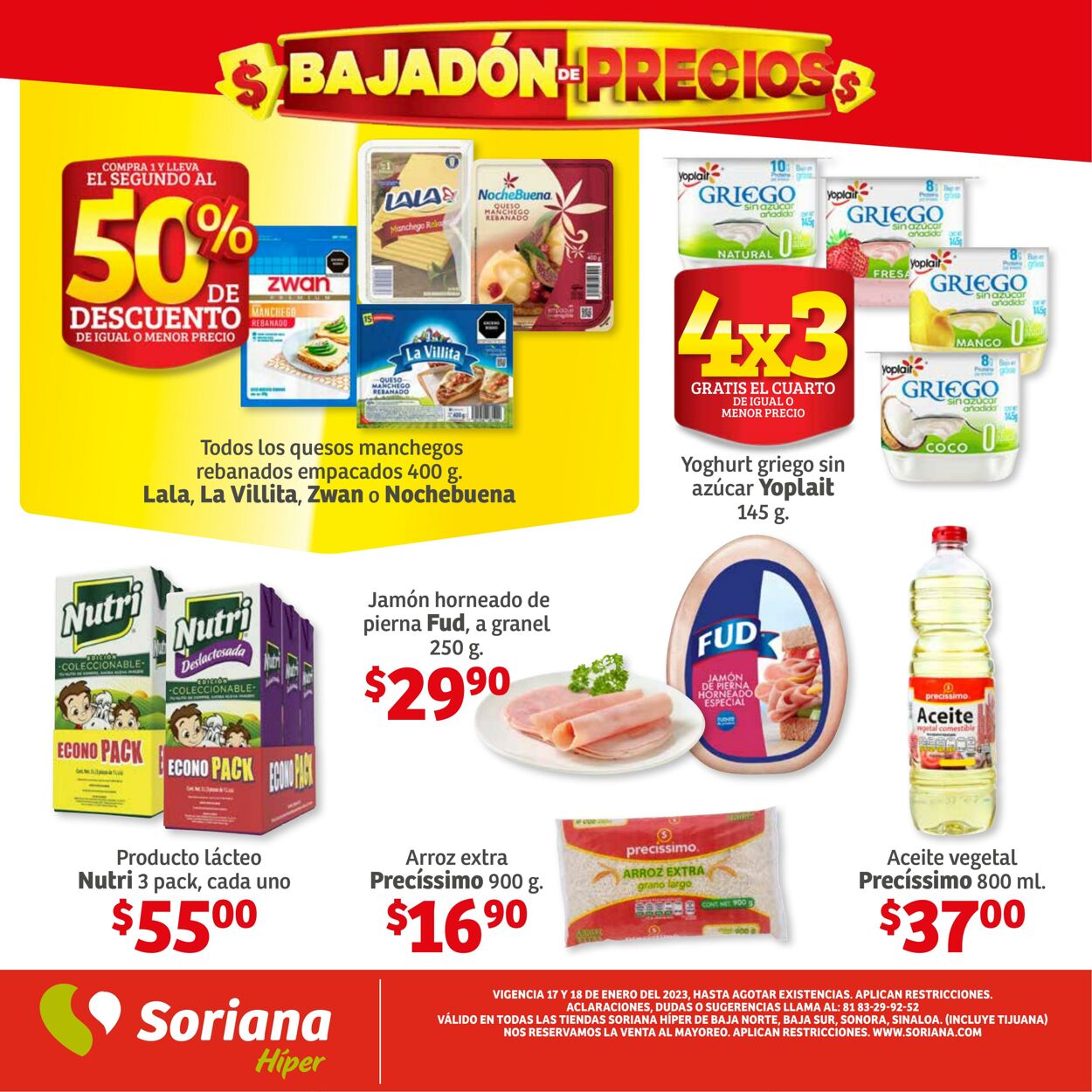 Catálogo Soriana 17.01.2023 - 19.01.2023