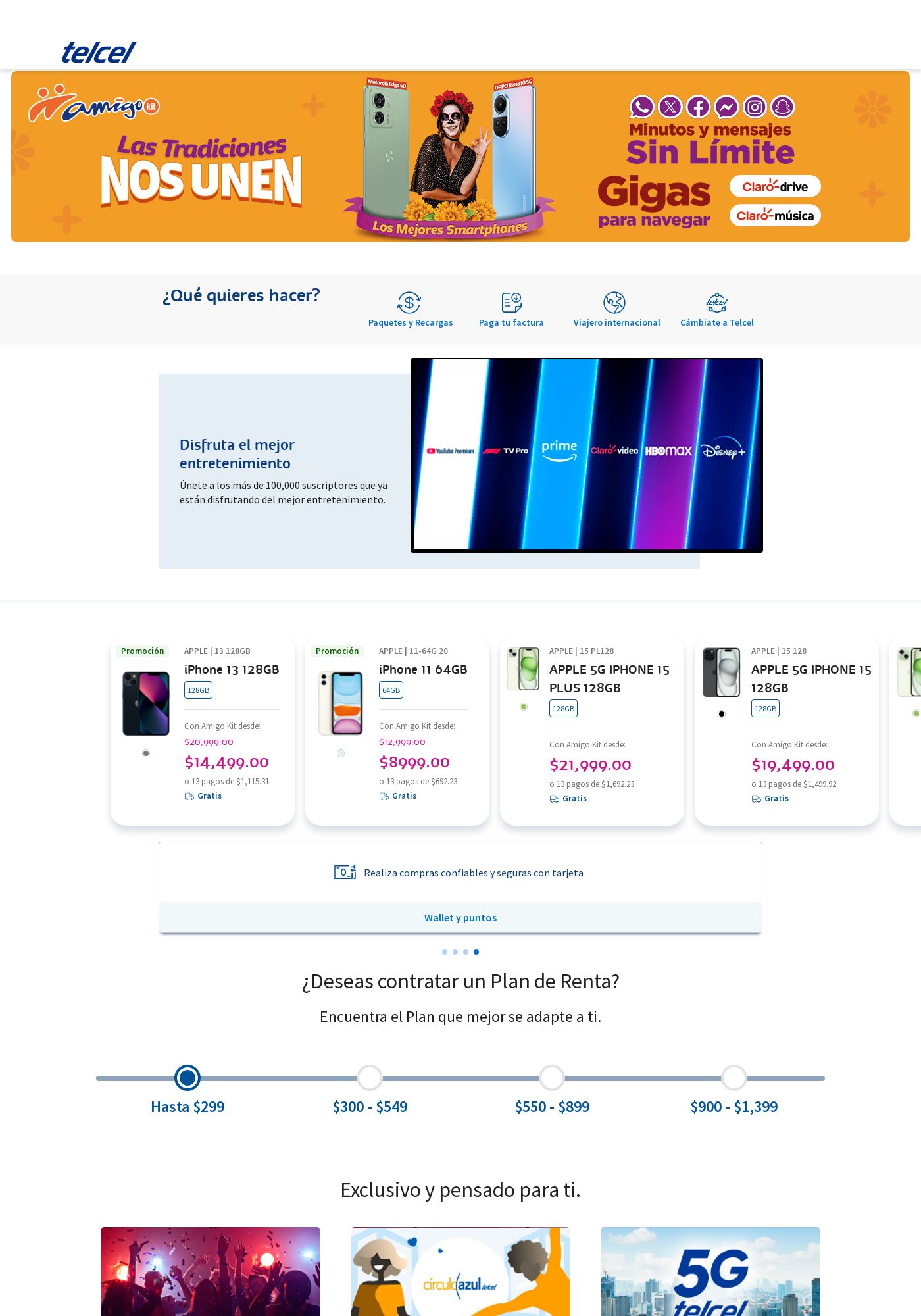 Catálogo Telcel 23.10.2023 - 01.11.2023