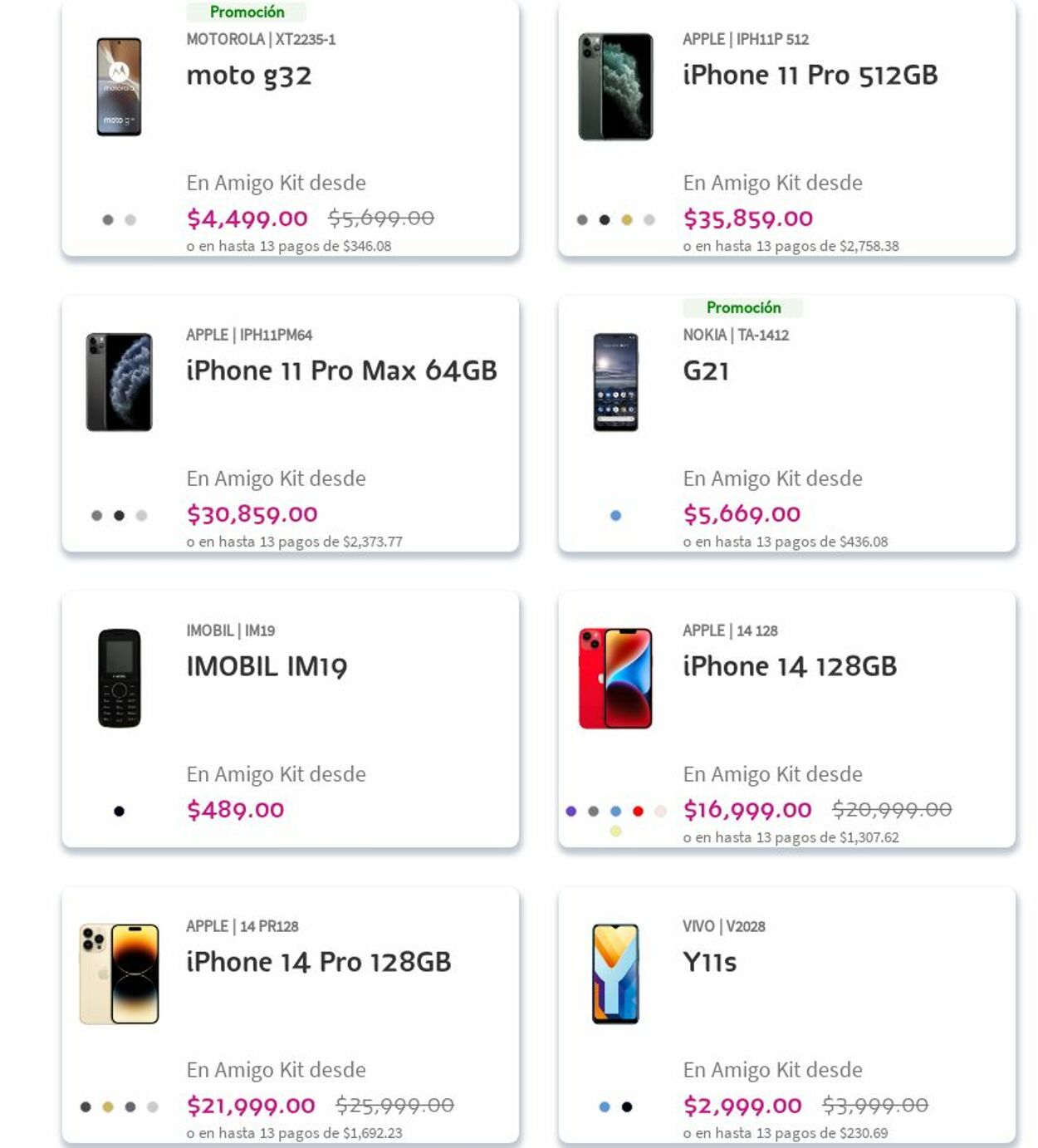 Catálogo Telcel 23.10.2023 - 01.11.2023