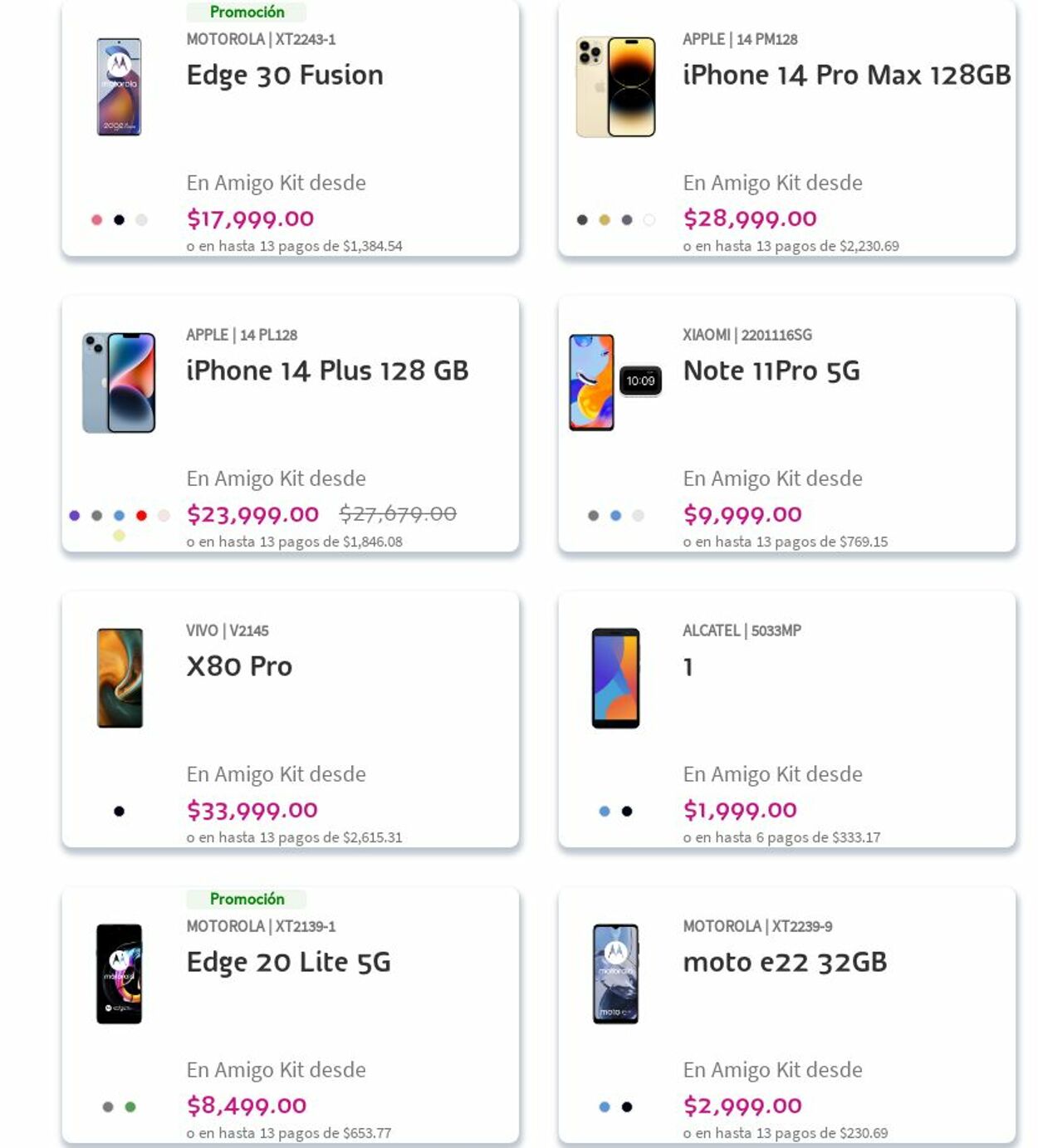 Catálogo Telcel 14.08.2023 - 23.08.2023