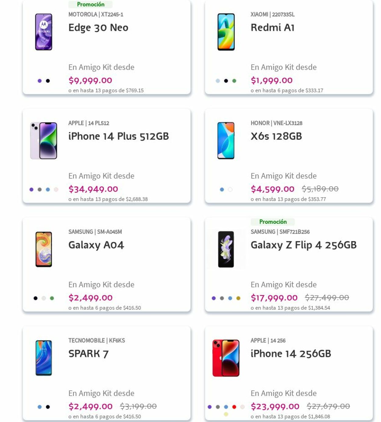 Catálogo Telcel 14.08.2023 - 23.08.2023