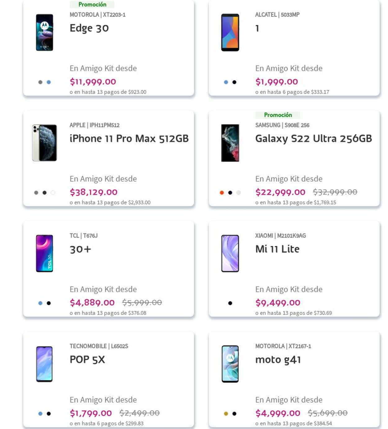 Catálogo Telcel 14.08.2023 - 23.08.2023