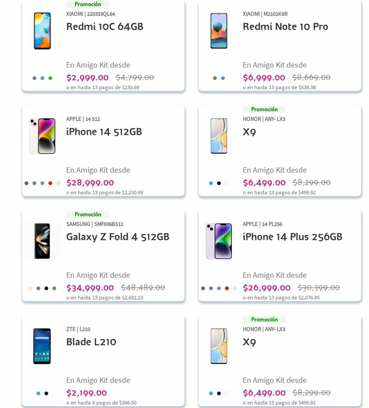 Catálogo Telcel 14.08.2023 - 23.08.2023