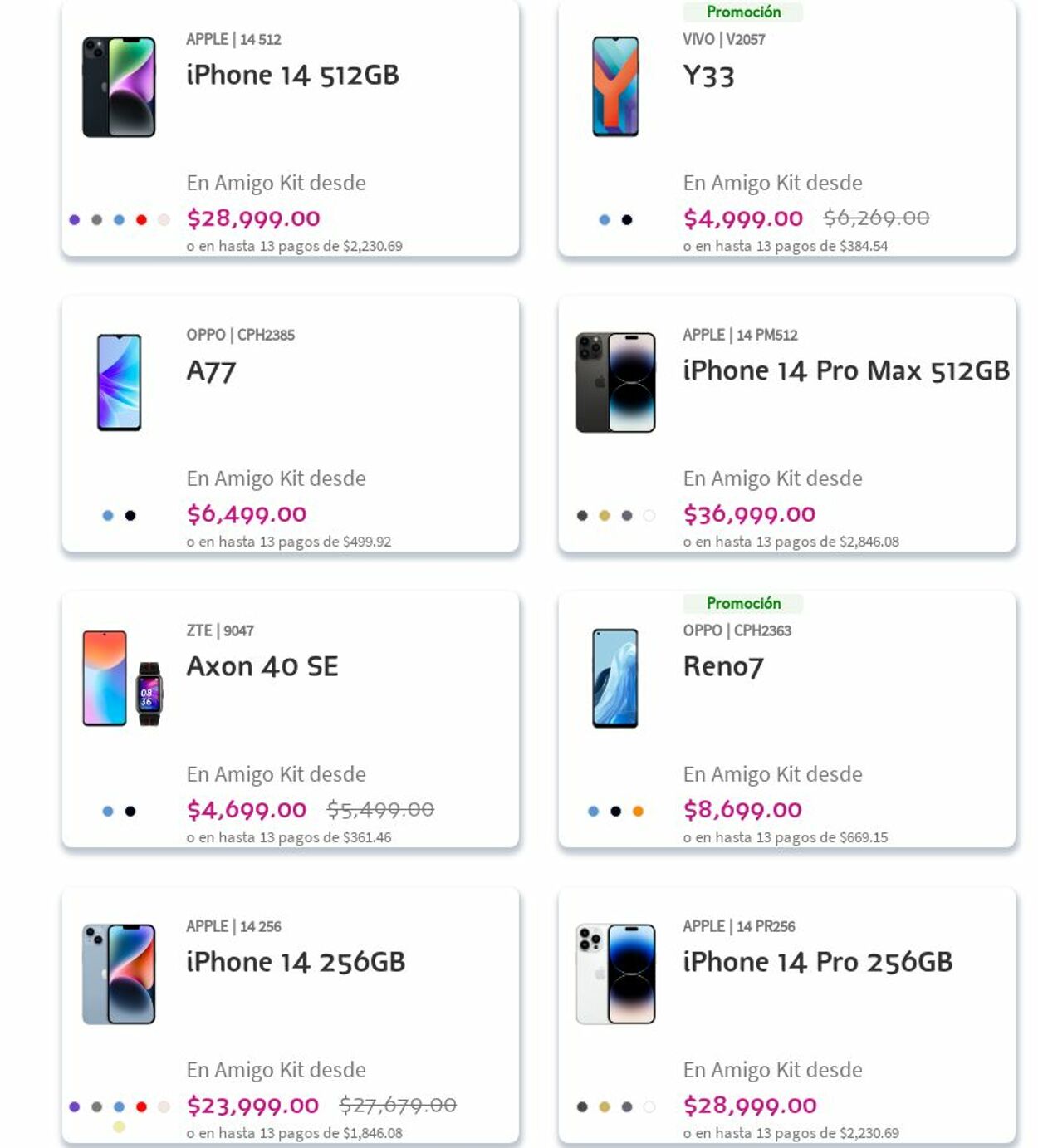 Catálogo Telcel 14.08.2023 - 23.08.2023