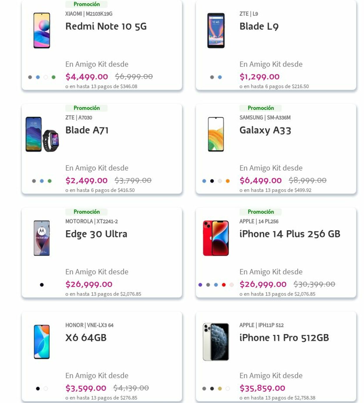 Catálogo Telcel 04.09.2023 - 18.09.2023