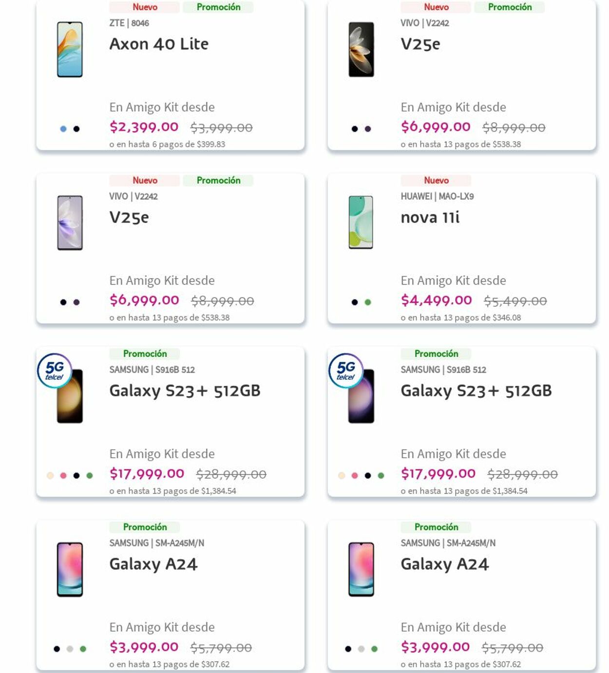 Catálogo Telcel 13.05.2024 - 27.05.2024