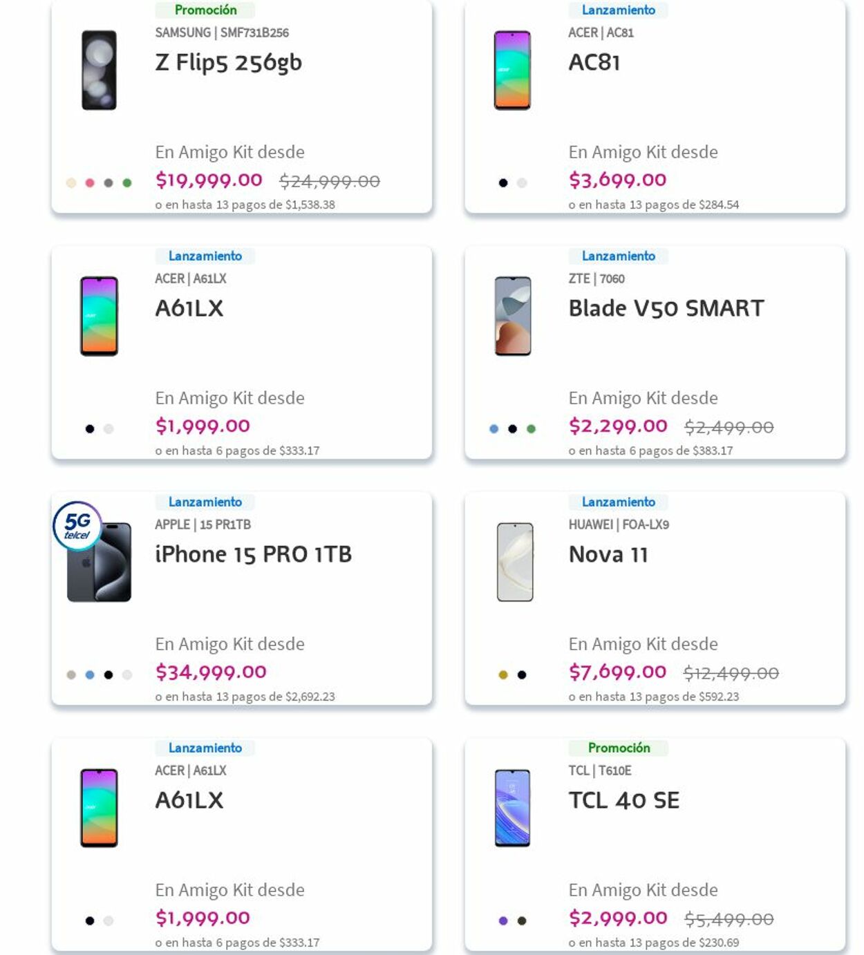 Catálogo Telcel 13.05.2024 - 27.05.2024