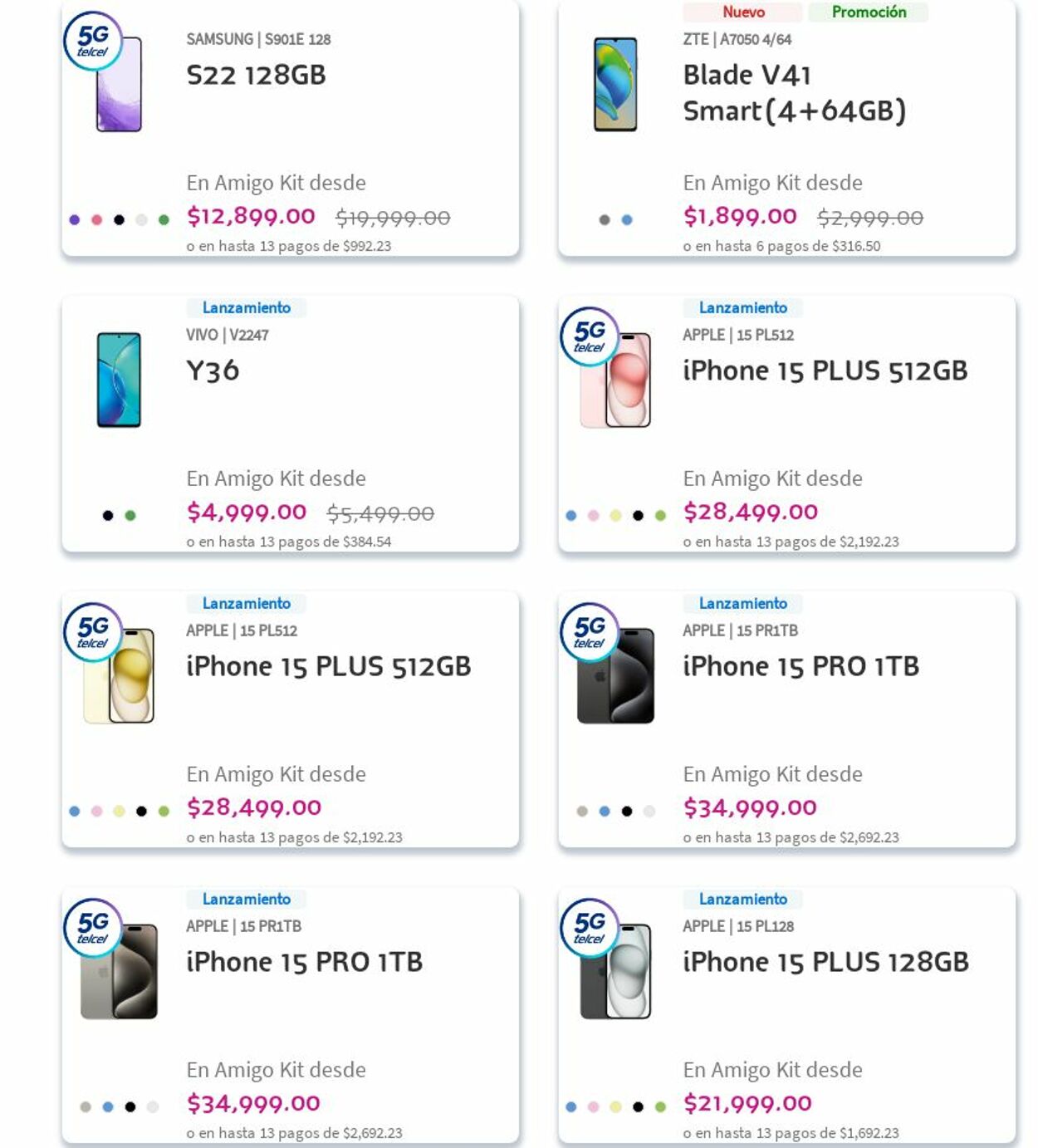 Catálogo Telcel 13.05.2024 - 27.05.2024