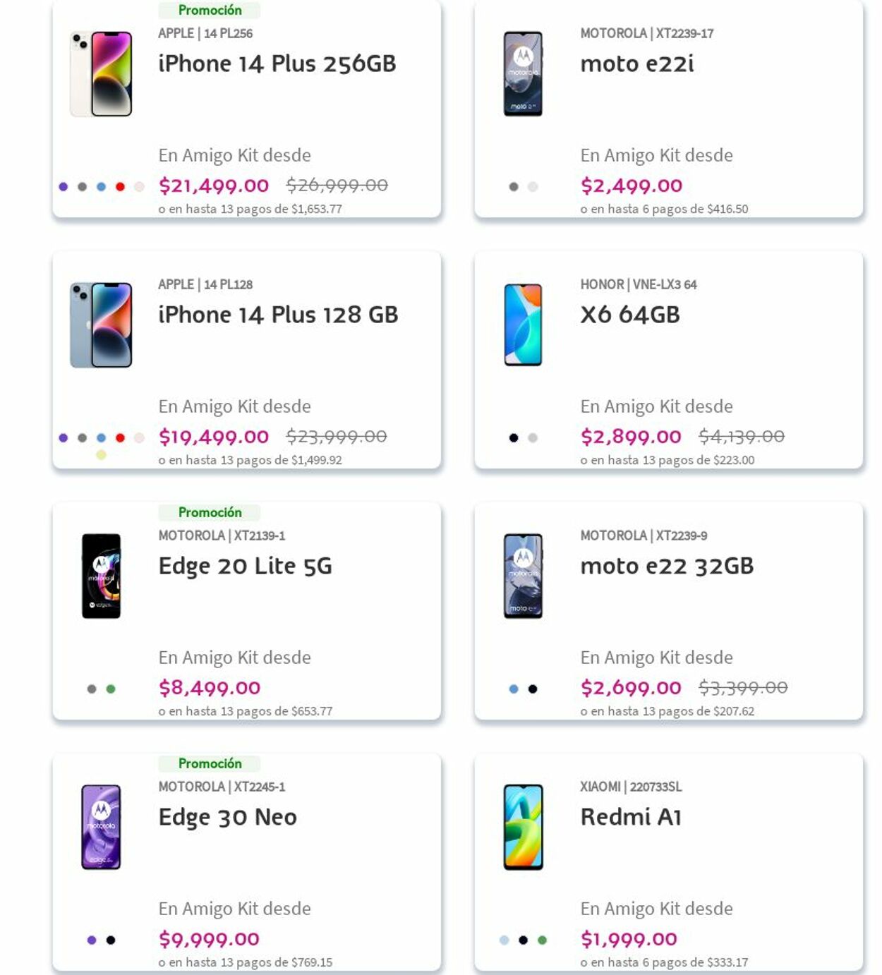 Catálogo Telcel 13.11.2023 - 22.11.2023