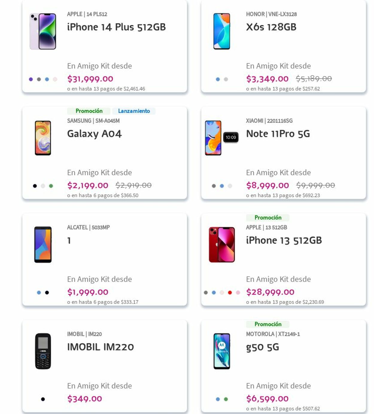 Catálogo Telcel 13.11.2023 - 22.11.2023