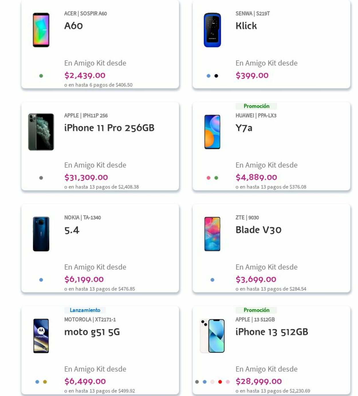 Catálogo Telcel 13.11.2023 - 22.11.2023