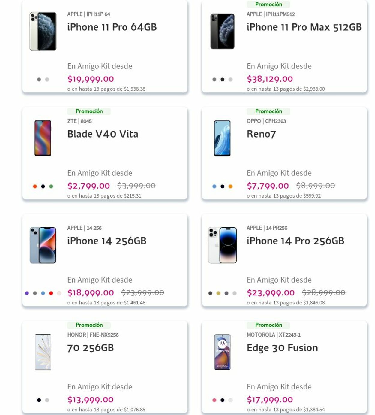 Catálogo Telcel 13.11.2023 - 22.11.2023