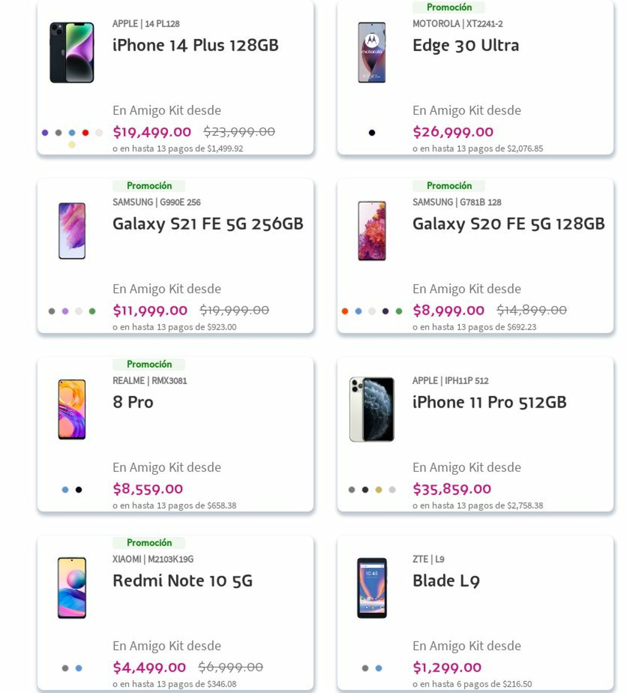 Catálogo Telcel 13.11.2023 - 22.11.2023