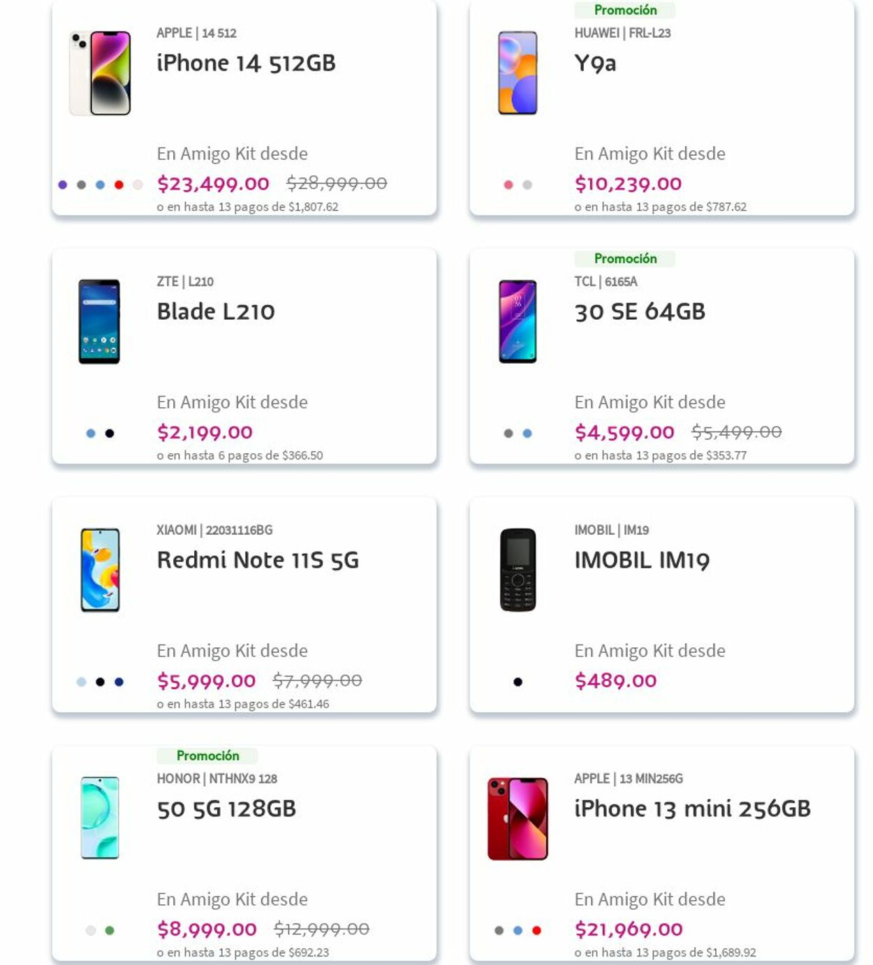 Catálogo Telcel 13.11.2023 - 22.11.2023