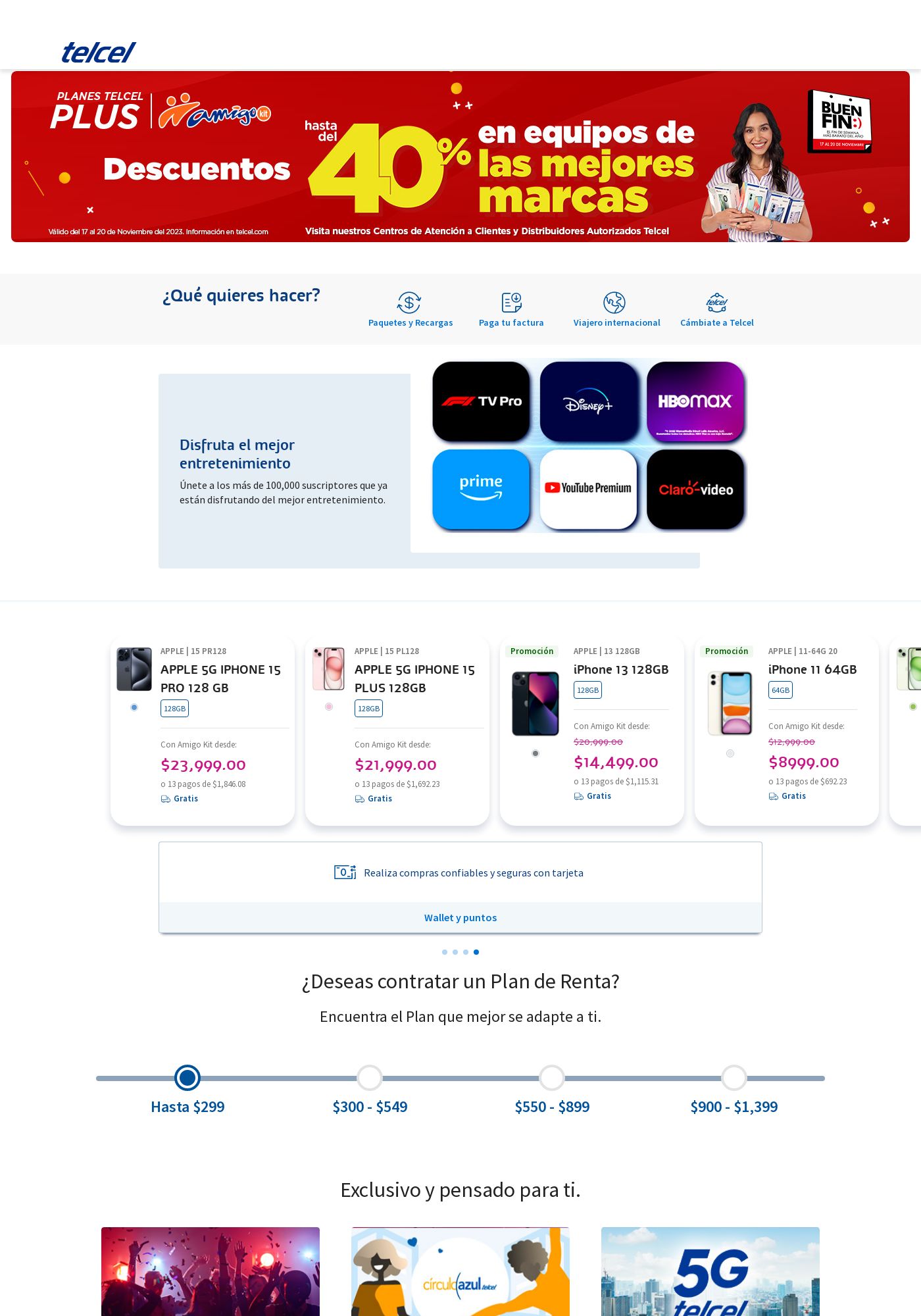 Catálogo Telcel 13.11.2023 - 22.11.2023